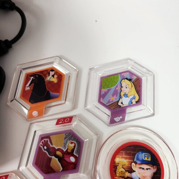 Disney Infinity Disk Lot of 23 and Portal Base for Xbox 360 - Picture 12 of 15